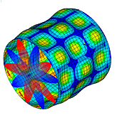 Acoustic mode of high and low pressure on centrifugal compressor